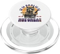 Raccoon Mangiare Pizza Cosa Non È Grande PopSockets PopGrip per MagSafe