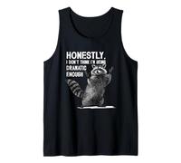 Raccoon Onestamente Non Penso di Essere Abbastanza drammatico Canotta