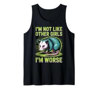 Raccoon Oppossum Non sono come le altre ragazze, sono peggio Canotta