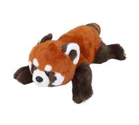 Raccoon peluche di peluche animali di peluche morbido comodo comodo realistico design cartone animato fatto a mano multicolore abbraccio gioca bambini per bambini appassionati (Posizione prona)