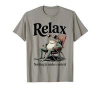 Raccoon Relax Nothing Is Under Control Citazione Maglietta