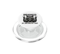 Raccoon Rock Mano non diagnosticata ma qualcosa non va PopSockets PopGrip per MagSafe