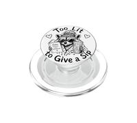Raccoon Troppo Acceso Per Dare Un Sip Libri Caffè PopSockets PopGrip per MagSafe