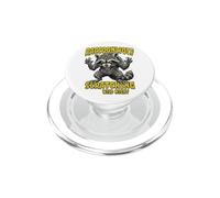 Raccoonwolf Notte Selvaggia Procione Lupo Horror PopSockets PopGrip per MagSafe