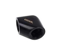 RACCORD COUDÉ POUR G1/4 ALPHACOOL EISZAPFEN L-CONNECTOR (NOIR) NEW