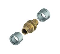 Raccord TECEfloor avec douilles de pression pour tuyaux en plastique plein, 77220016, 77220016, Versione: Dim. 16x16, espansore 16, forchette di pressatura 16