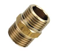 Raccorderia per idraulica raccordo maschio maschio nipple in ottone 3/4" - : , CONFEZIONE: 1 pz., Misura: 3/4'M x 3/4'M