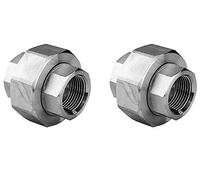 Raccordi a innesto con filetto interno in acciaio inossidabile 304 316L, filetto femmina NPT x femmina NPT, adattatore ad alta pressione 210KG(Npt 1/4 Inch 316l 2pcs)