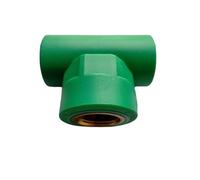 Raccordi a Saldare ppr per Tubo Polifusione Diametro 20 Plastica per Impianti (T 20x1/2 femmina)