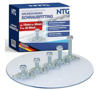 Raccordi a vite per guida airline, raccordo singolo, 1-20 pezzi a scelta, set da 4 pezzi, lunghezza 45 mm