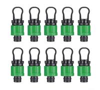 Raccordi antigoccia, set da 10 pezzi per tubi da 16 mm per garantire un flusso d'acqua sicuro nei giardini