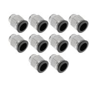 Raccordi Aria Push to Connect 35/64" M 3/8" BSPT 10pz Nero Argento