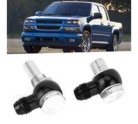 Raccordi banjo SustVita 6AN x 1 / 4NPSM con angolo di 90 gradi, raccordi per radiatore olio trasmissione per selezioni Turbo 350, 400, 700R4 e 4L60E (UNA)