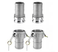 Raccordi Camlock in alluminio 2 PCS Tipo A e tipo D per il collegamento di tubi flessibili robusti nei cantieri e nella gestione delle acque del giacimento petrolifero (3/4)