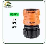 RACCORDI CLABER RAPIDI ANCHE ACQUASTOP E GIUNTATUBI RIPARATORI CONF. DA 1-3-5 PZ