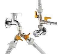 Raccordi Da 1/2" Interamente In Rame, Valvola Del Gas A 3 Vie E 4 Vie, Valvola Angolare, Valvola A Sfera, Rubinetto Dello Scaldabagno, Interruttore, Derivazione, Conversione Della Presa(J)