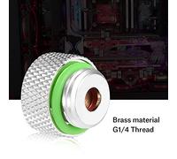 Raccordi di Compressione, 1/4 Raccordi di Compressione Connettore di Scarico Automatico Plug G1/4 Valvola di Sfiato della Filettatura per Il Raffreddamento 'Acqua del Computer