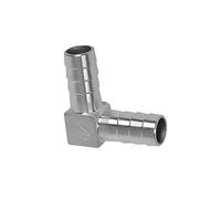 raccordi di gancio del tubo flessibile, Raccordo for tubo flessibile in acciaio inossidabile 304 di diverse dimensioni, filettatura BSP, raccordo a T, gomito a croce YL(L-type,20mm)