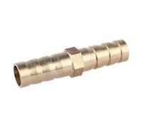 raccordi di gancio del tubo flessibile, Raccordo for tubo flessibile in ottone, gomito dritto, T 3 vie, Y 3 vie, 4 vie, 6 mm-19 mm(Straight,6mm Barb)
