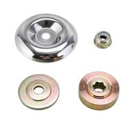 Raccordi di una macchina Kit di fissaggio del dado adatto for decespugliatore decespugliatore sostituzione accessori lama cambio in metallo for decespugliatore tagliaerba 4/2/1pc ( Color : 1set(4pcs)