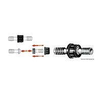 Raccordi diritto nylon mm 16 - 6 PZ Osculati - 17.205.16 - 1720516