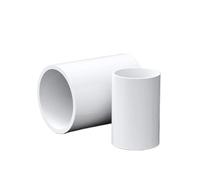 Raccordi for tubi di alimentazione dell'acqua diritti con giunto bianco 1PCS