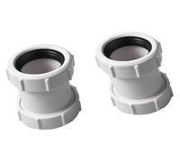 Raccordi for tubi dritti da 40 mm, giunto a compressione for cucina, bagno, lavabo, giardino, raccordi idraulici(2)