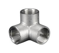 Raccordi for tubi filettati obliqui a 45 gradi a forma di Y in acciaio inossidabile 304, adatti for uso domestico e industriale(Three dimensional in)