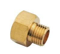 Raccordi for tubi in ottone con filettatura maschio-femmina, adattatore for giunto in ottone, raccordo filettato da 1/8" 1/4" 3/8" 1/2" 1 pz.(04)