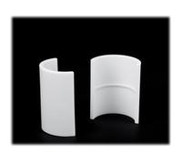 Raccordi for tubi semicircolari in PVC, gomiti a U, tappi terminali a T | Collega, gira, dirama e tappa i tubi semitondi in PVC for un programma di canali d'acqua flessibili(Type 2,75mm/3.0in)