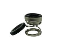 Raccordi hardware adatti for guarnizioni meccaniche for alberi da 12 14 16 18 20 22-100 mm, molla singola sotto le guarnizioni della pompa dell'acqua, guarnizione meccanica(Ce-ca-nbr,38MM-BIA)