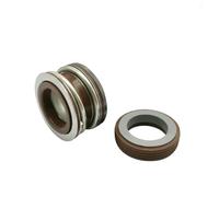 Raccordi Hardware CE-CA-NBR o SiC-CA-FKM XJ-13/16/19/25mm Diametro Tenuta Meccanica Albero Molla Singola for Pompa Acqua Tenuta Meccanica(25mm CE-CA-NBR)