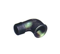 RACCORDI IDRAULICI GOMITO 90° CURVA GHISA MASCHIO/FEMMINA ACQUA VARI DIAMETRI