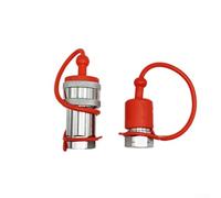 Raccordi idraulici rapidi accoppiatori /2 "/4" 3/8" per NPT ISO7241-A acciaio al carbonio per stile Pioneer, zincato, 3600 PSI nominale, con polvere (NPT3/8)