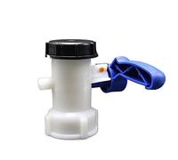 Raccordi idraulici Valvola acqua Plastica IBC serbatoio Container 1000 litri 62mm (DN40) e 75mm valvola a farfalla (75mm)