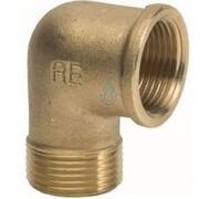 RACCORDI IN OTTONE GIALLO CONFORME ACQUA E GAS UNI EN 10226-1 (ex ISO 7) ITALY