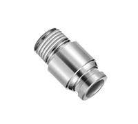 Raccordi istantanei in acciaio inossidabile 316 da 2 pezzi for KQG2S08-01S KQG2S08-02S KQG2S10-02S Connettori push-to-connect pneumatici(KQG2S06-02S)