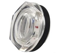 Raccordi per compressore d'aria con filettatura maschio G34 e vetro trasparente per olio in plastica per un monitoraggio accurato e una forte tenuta ad anello periferico