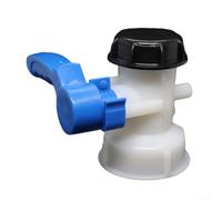 Raccordi per serbatoio IBC, adattatore per serbatoio di scarico, raccordi per tubi flessibili per serbatoio tote valvola a farfalla connettore per tubo da iardo, valvola a sfera DN50 da 75 mm