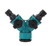 Raccordi per tubi con valvola di accensione/spegnimento per rubinetto per tubo da giardino con connettore adattatore per shunt a Y per uso domestico