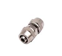 Raccordi per tubi flessibili dell'aria 1PC Raccordo pneumatico in lega di rame Connettore rapido for tubo flessibile 4 6 8 10 12 14 16MM(KLU,16MM)