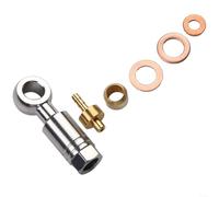 Raccordi per tubi idraulici per bici, testa a oliva, compatibili con modelli Hope, Tech3, V4, E4, X2, per un'installazione sicura e affidabile del freno (chiuso)