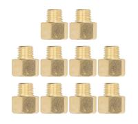 Raccordi per tubi in ottone Premium Quality 3/8in NPT maschio a 1/4 pollici NPT Female Adattatore filo Impianto idraulico Impianto idraulico per le linee del carburante a gas