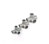 Raccordi per tubi in PVC, 3 pezzi PVC 20 mm, 25, 32, 40, 50 giunti a quattro cinque vie a sei vie Adattatore per tubi di irrigazione da giardino Raccordi per tubi per tubi per tubi per attrezzi fai da