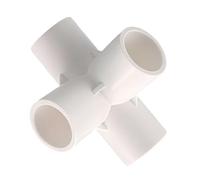 Raccordi per tubi in PVC del gomito, raccordi per connettore ad angolo di slittamento, angolo di plastica del giunto del gomito per irrigazione PVC Pipey Four-Connections 25mm