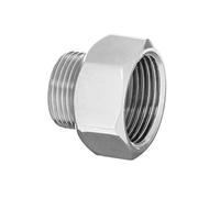 Raccordi per tubi in riduzione connessione cromata femmina x maschio 1/2"x 3/8"