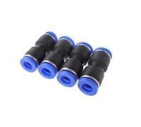 Raccordi pneumatici ad aria compressa, connettori a innesto rapido dritti, PU4, PU6, PU8, PU10, PU12, PU14, PU16, 10 pezzi(PU10 (10PCS))