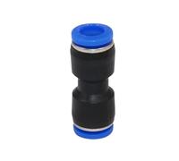 Raccordi pneumatici for tubi, attacco rapido for aria compressa, 4 mm, 6 mm, 8 mm, 10 mm, 12 mm, PU, PE, PY, PV, connettori for tubi flessibili, 1 pezzo(PU,10MM)
