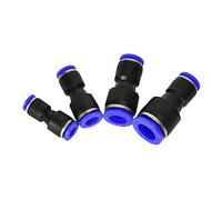 Raccordi pneumatici in plastica, Raccordi pneumatici Raccordo in plastica PU PG 4 mm 6 mm a 8 mm 10 mm Tubo flessibile for aria e acqua Tubo a innesto dritto Gas Connettori rapidi(PG 14-16mm)