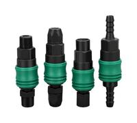 Raccordi pneumatici maschio femmina for pistola for tubo dell'aria, compressore, tipo C, autobloccanti in plastica e acciaio(SH-PH30)
